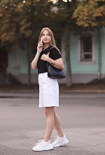 Ukrainian mail order bride Yuliia from Kyiv with blonde hair and blue eye color - image 7