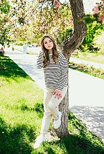 Ukrainian mail order bride Yuliia from Kyiv with blonde hair and blue eye color - image 6