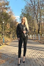 Ukrainian mail order bride Olha from Kyiv with blonde hair and green eye color - image 7