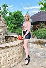 Ukrainian mail order bride Olha from Kyiv with blonde hair and green eye color - image 6
