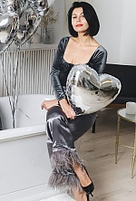 Ukrainian mail order bride Daria from Kyiv with black hair and brown eye color - image 7