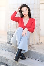 Ukrainian mail order bride Nicoleta from Floreşti with brunette hair and blue eye color - image 12