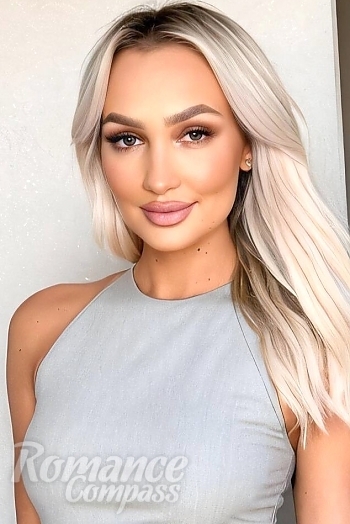 Ukrainian mail order bride Larissa from Astana with blonde hair and brown eye color - image 1