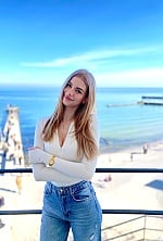 Ukrainian mail order bride Kateryna from Vinnytsia with light brown hair and green eye color - image 7