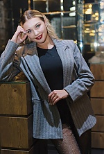 Ukrainian mail order bride Yana from Rivne with blonde hair and blue eye color - image 6