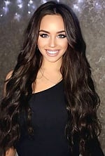 Ukrainian mail order bride Arina from Kyiv with brunette hair and blue eye color - image 6