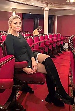Ukrainian mail order bride Liudmyla from Ottawa with blonde hair and blue eye color - image 5