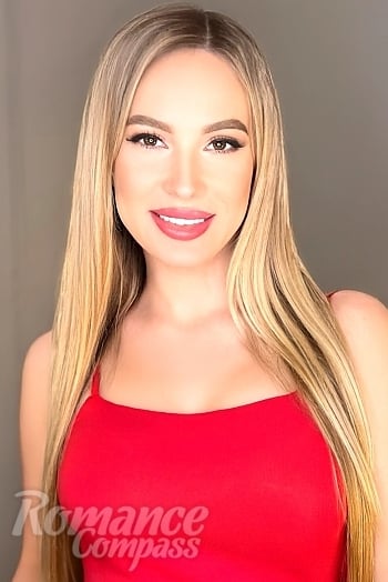 Ukrainian mail order bride Irina from Kyiv with blonde hair and hazel eye color - image 1