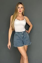 Ukrainian mail order bride Irina from Kyiv with blonde hair and hazel eye color - image 4