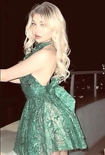 Ukrainian mail order bride Nadiia from Kyiv with blonde hair and green eye color - image 6