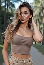 Ukrainian mail order bride Anna from Kyiv with blonde hair and green eye color - image 6