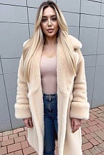 Ukrainian mail order bride Anna from Kyiv with blonde hair and green eye color - image 11