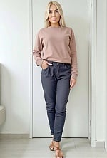 Ukrainian mail order bride Natalia from Kyiv with blonde hair and green eye color - image 11