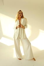 Ukrainian mail order bride Elizaveta from Kharkiv with blonde hair and blue eye color - image 3