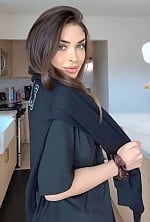 Ukrainian mail order bride Iryna from Los Angeles with black hair and brown eye color - image 9