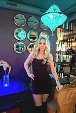 Ukrainian mail order bride Anna from Trenton with blonde hair and blue eye color - image 5