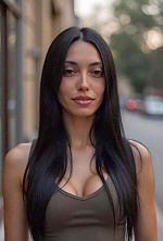Ukrainian mail order bride Melody from Buenos Aires with black hair and brown eye color - image 6