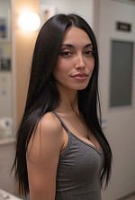 Ukrainian mail order bride Melody from Buenos Aires with black hair and brown eye color - image 5