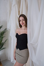 Ukrainian mail order bride Darina from Zaporizhzhya with light brown hair and green eye color - image 14