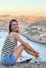 Ukrainian mail order bride Vitaliia from Vancouver with blonde hair and green eye color - image 3