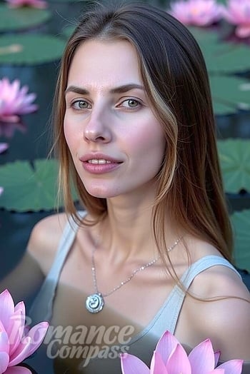 Ukrainian mail order bride Vitaliia from Vancouver with blonde hair and green eye color - image 1