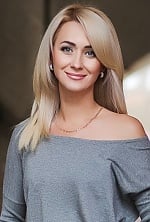 Ukrainian mail order bride Nataliya from Amsterdam with blonde hair and grey eye color - image 12