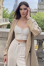 Ukrainian mail order bride Elizaveta from Paris with brunette hair and grey eye color - image 12
