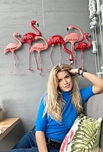 Ukrainian mail order bride Irina from Dnipro with blonde hair and grey eye color - image 3
