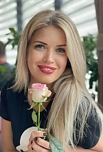 Ukrainian mail order bride Irina from Dnipro with blonde hair and grey eye color - image 4