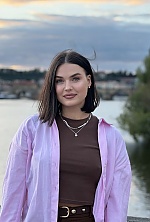 Ukrainian mail order bride Vladyslava from Augsburg with brunette hair and green eye color - image 12