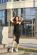 Ukrainian mail order bride Anzhelika from Kyiv with light brown hair and blue eye color - image 3