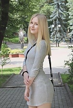 Ukrainian mail order bride Sofiia from Ivano-Frankivsk with blonde hair and grey eye color - image 3