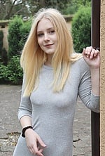 Ukrainian mail order bride Sofiia from Ivano-Frankivsk with blonde hair and grey eye color - image 4