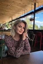 Ukrainian mail order bride Yana from Sumy with blonde hair and grey eye color - image 11