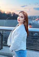 Ukrainian mail order bride Anastasiya from Kyiv with light brown hair and blue eye color - image 4