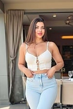 Ukrainian mail order bride Alexandra from Ottawa with black hair and brown eye color - image 2