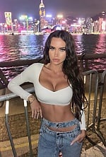 Ukrainian mail order bride Lieila from Las Vegas with brunette hair and green eye color - image 12