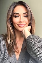 Ukrainian mail order bride Svetlana from Antalya with light brown hair and green eye color - image 4