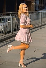 Ukrainian mail order bride Yana from Warsaw with blonde hair and blue eye color - image 10