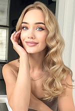 Ukrainian mail order bride Yana from Warsaw with blonde hair and blue eye color - image 26