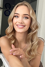 Ukrainian mail order bride Yana from Warsaw with blonde hair and blue eye color - image 25