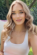 Ukrainian mail order bride Yana from Warsaw with blonde hair and blue eye color - image 51