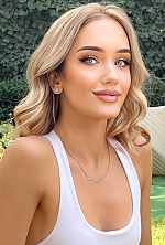 Ukrainian mail order bride Yana from Warsaw with blonde hair and blue eye color - image 50