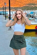Ukrainian mail order bride Yana from Warsaw with blonde hair and blue eye color - image 7