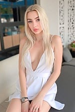 Ukrainian mail order bride Oleksandra from Ternopil with blonde hair and blue eye color - image 3