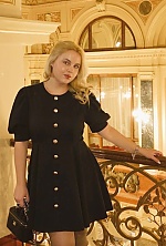 Ukrainian mail order bride Daryna from Kyiv with blonde hair and blue eye color - image 6