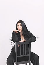 Ukrainian mail order bride Daryna from Zhytomyr with black hair and green eye color - image 3