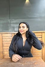 Ukrainian mail order bride Sofia from Ottawa with black hair and brown eye color - image 2