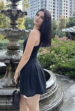Ukrainian mail order bride Anastasia from Kiyiv with black hair and blue eye color - image 3