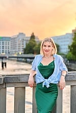 Ukrainian mail order bride Kristina from Berlin with blonde hair and green eye color - image 3